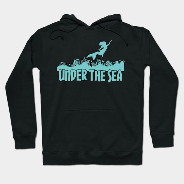 Mermaid "Under the Sea" Hoodie by dieEinsteiger